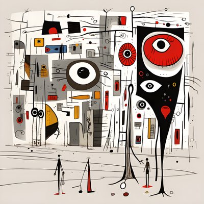 Illustrations surréalistes de Joan Miró 4 - Kurt Heppke