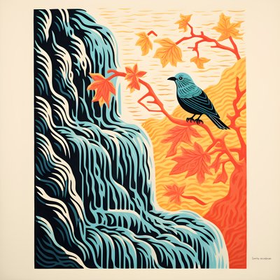 Illustration ultra-minimaliste d