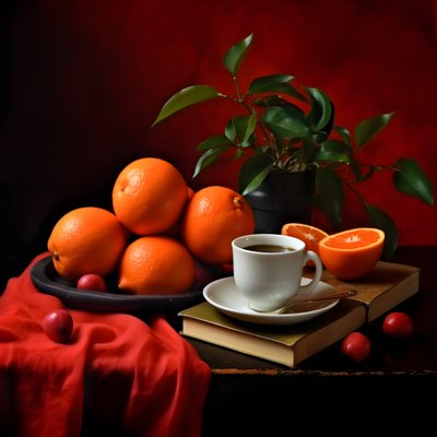 agrumes livre rouge café 2 - Kurt Heppke