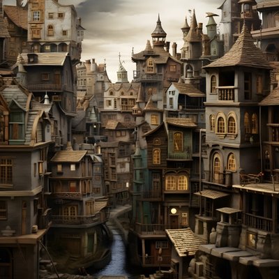 une ville de maisons couchées 2 - Kurt Heppke