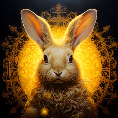 un lapin jaune 4 - Kurt Heppke