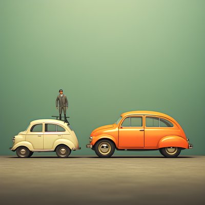 une grande et une petite voiture 2 - Kurt Heppke