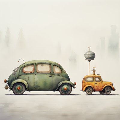 une grande et une petite voiture 4 - Kurt Heppke