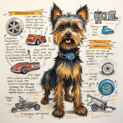 Explication pour un chien Yorkie mécanique 2 - Kurt Heppke
