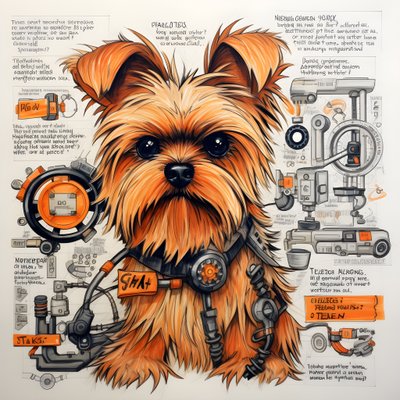 Explication pour un chien Yorkie mécanique 4 - Kurt Heppke