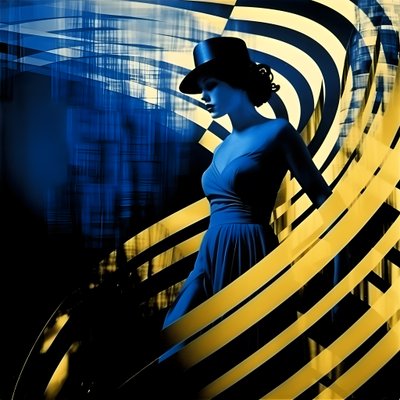 Courbes féminines, photographie surréaliste 2 - Kurt Heppke
