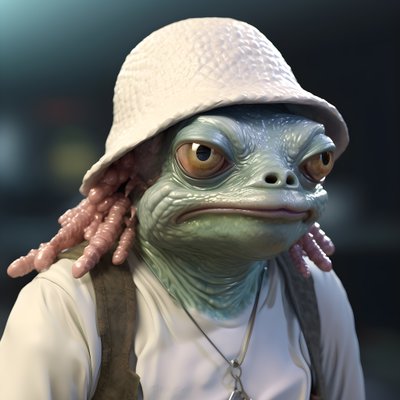 Vieille créature de grenouille laide 2 - Kurt Heppke