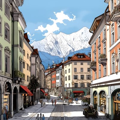 Innsbruck, dessin animé 1 - Kurt Heppke