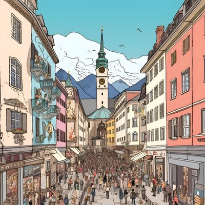 Innsbruck, dessin animé 2 - Kurt Heppke
