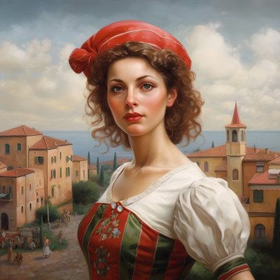femme italienne 4 - Kurt Heppke