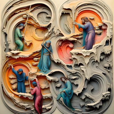 Tourbillons cartographiques 2 - Kurt Heppke