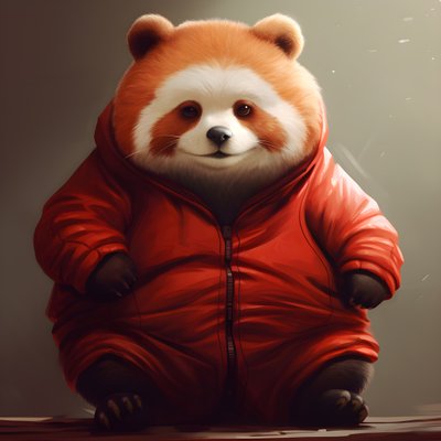 panda roux enfant humain obèse 3 - Kurt Heppke