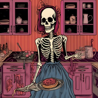 Le fantôme dans la cuisine par Maddy Connelly 1 - Kurt Heppke