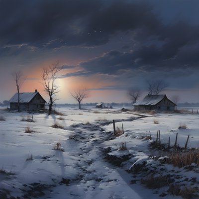 Paysage enneigé. Une ferme médiatique 3 - Kurt Heppke