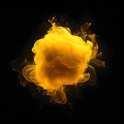 tache jaune d