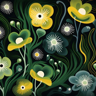 formes abstraites contemporaines Marimekko - Kurt Heppke