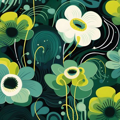 formes abstraites contemporaines Marimekko - Kurt Heppke