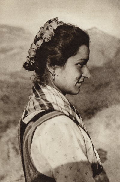 Italie : Costume de Morano Calabro - Kurt Hielscher