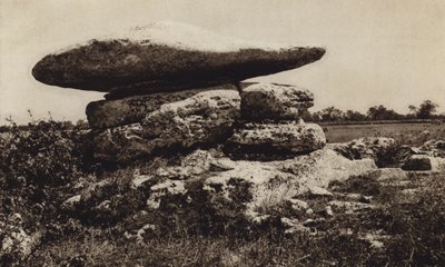 Italie : Minervino di Lecce, Dolmen - Kurt Hielscher