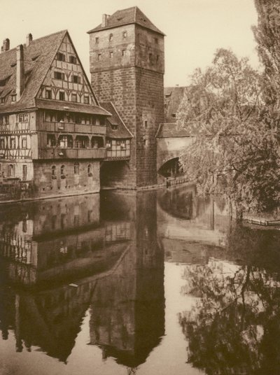 Nuremberg, Le "Henkersteg" (photo n/b) - Kurt Hielscher