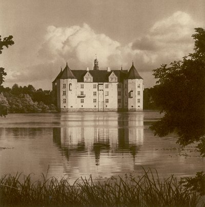 Château de Glücksburg près de Flensburg (Schleswig) (photo n/b) - Kurt Hielscher