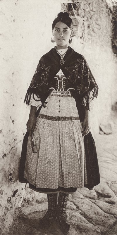 Espagne : Costume de Lagartera, province de Tolède - Kurt Hielscher