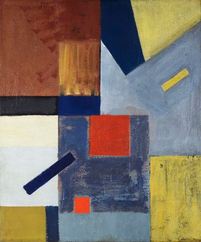 Composition abstraite, 1923-1924 - Kurt Schwitters