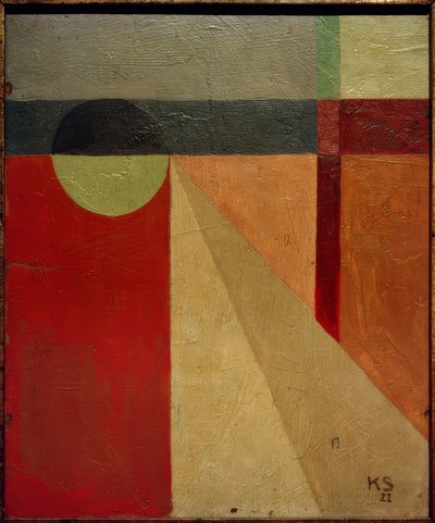 Abstraction 45 / Robe boule - Kurt Schwitters