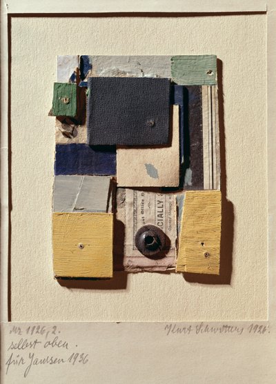 Collage, 1936 - Kurt Schwitters