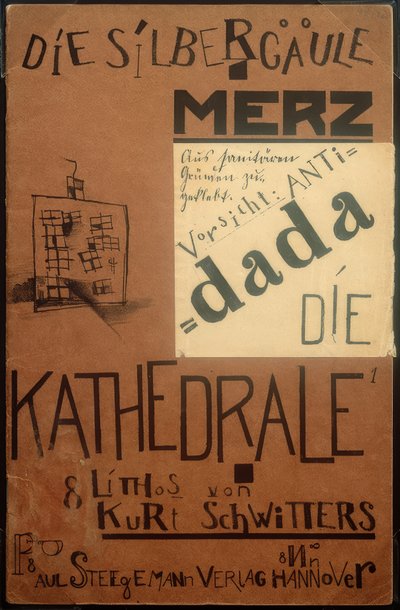 La Cathédrale, 8 lithographies - Kurt Schwitters