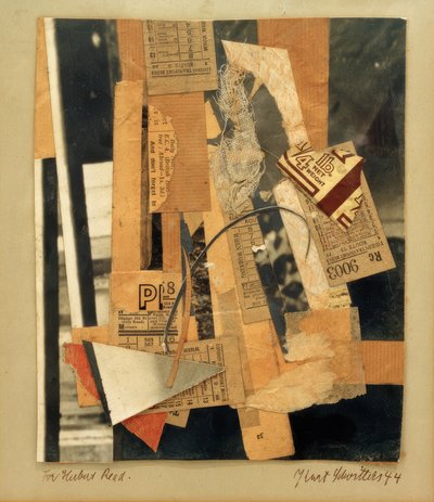 Pour Herbert Read - Kurt Schwitters