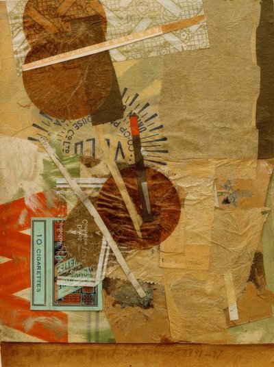 Pour Higu (Merzzeichnung) - Kurt Schwitters