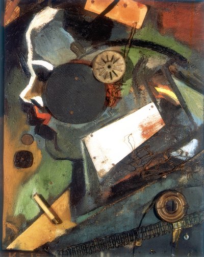 Merzbild 1A (Le docteur) - Kurt Schwitters