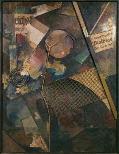 Merzbild 25 A. La constellation - Kurt Schwitters