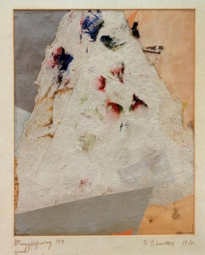 Dessin Merz 154 délicat - Kurt Schwitters