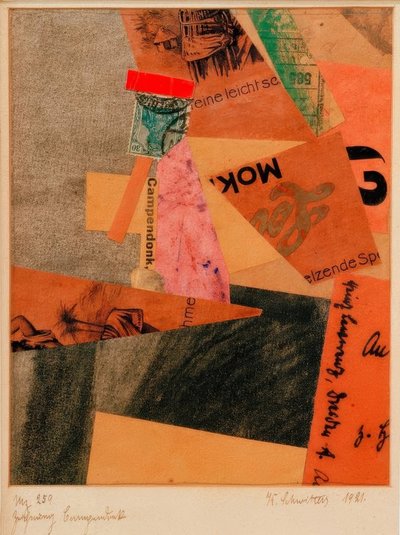 Mz 259 Dessin Campendonk - Kurt Schwitters