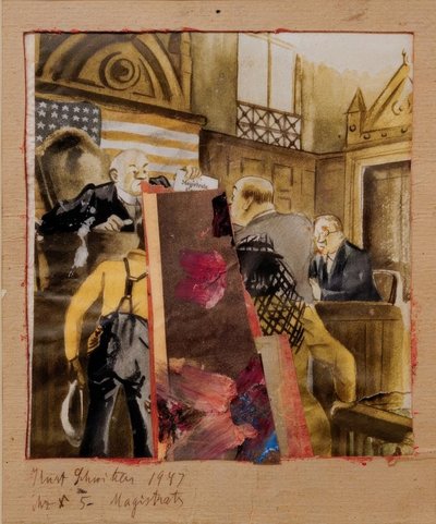 Mz X 5 Magistrats - Kurt Schwitters