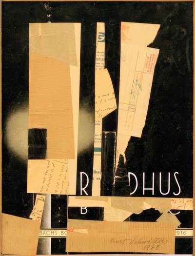 Sans titre (R DHUS) - Kurt Schwitters