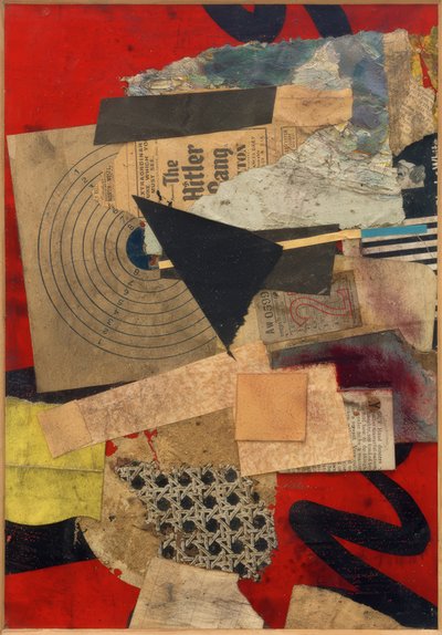 Sans titre (La bande à Hitler) - Kurt Schwitters