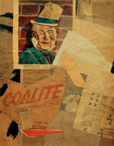 Sans titre (W.C. Fields) - Kurt Schwitters