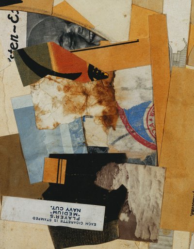Players "Medium" Navy Cut, 1935 - Kurt Schwitters