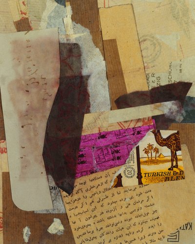 Turkish and D Blend, 1936 - Kurt Schwitters
