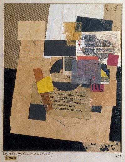 Worden ist (Has been) - Kurt Schwitters