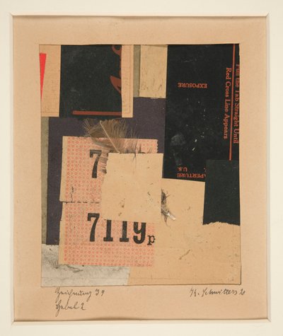 Zeichnung I 9 Hebel 2 - Kurt Schwitters