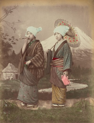 Voyageurs japonais - Kusakabe Kimbei