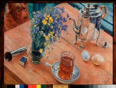 Nature morte matinale - Kuzma Sergeevich Petrov Vodkin