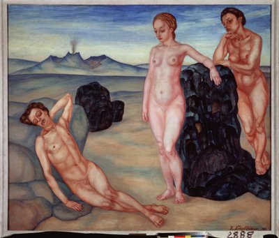 Un rêve - Kuzma Sergeevich Petrov Vodkin