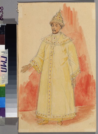 Projet de costume pour l
