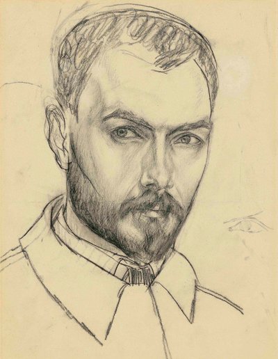 Autoportrait - Kuzma Sergeevich Petrov Vodkin