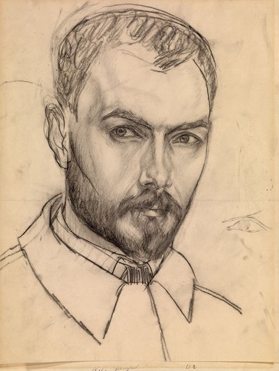 Autoportrait, vers 1913 - Kuzma Sergeevich Petrov Vodkin